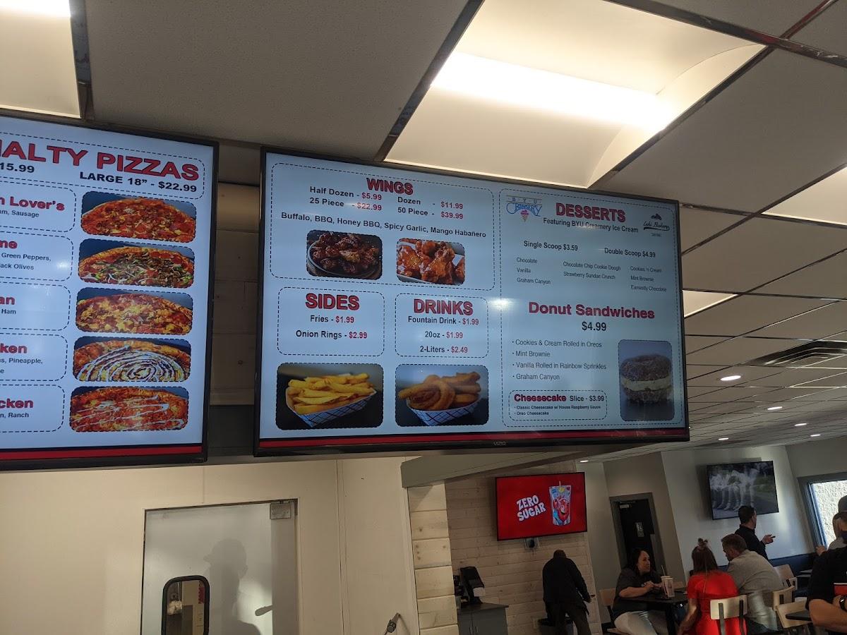 Menu at Doughboy’s Pizza of Lehi BBQ, Lehi