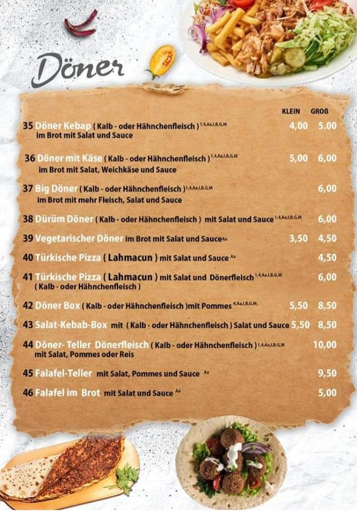 Speisekarte von Dilan Grillhaus Restaurant Simmern, Simmern (Hunsrück)