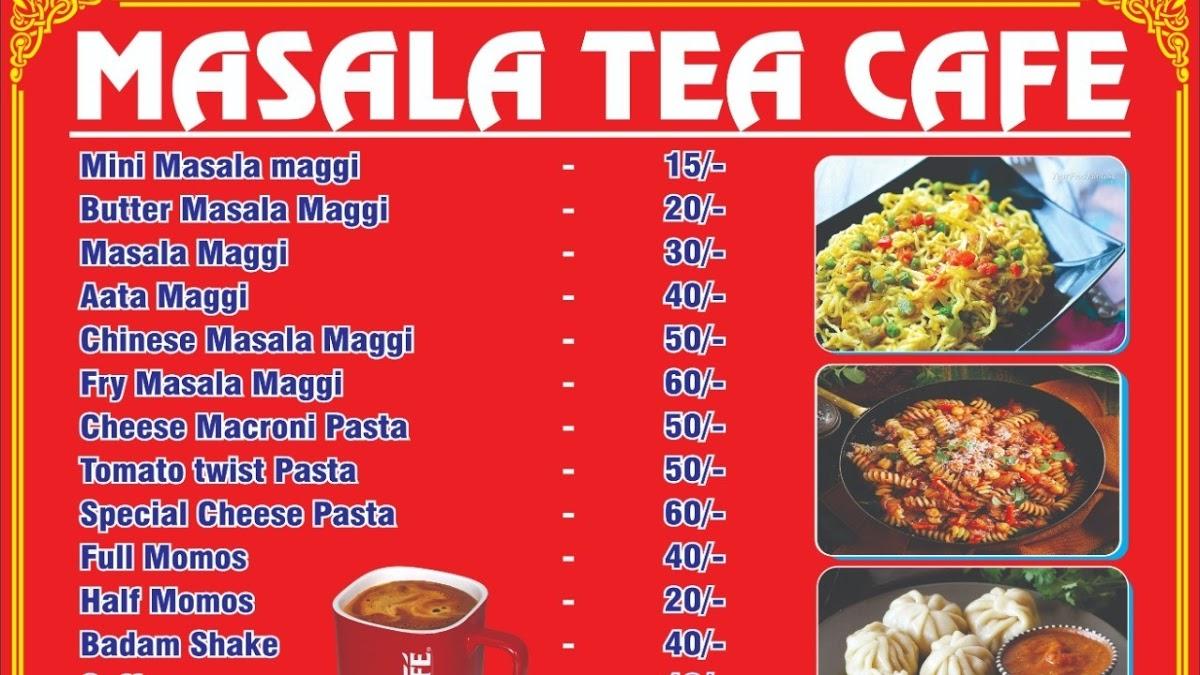 Shubham General Store menu