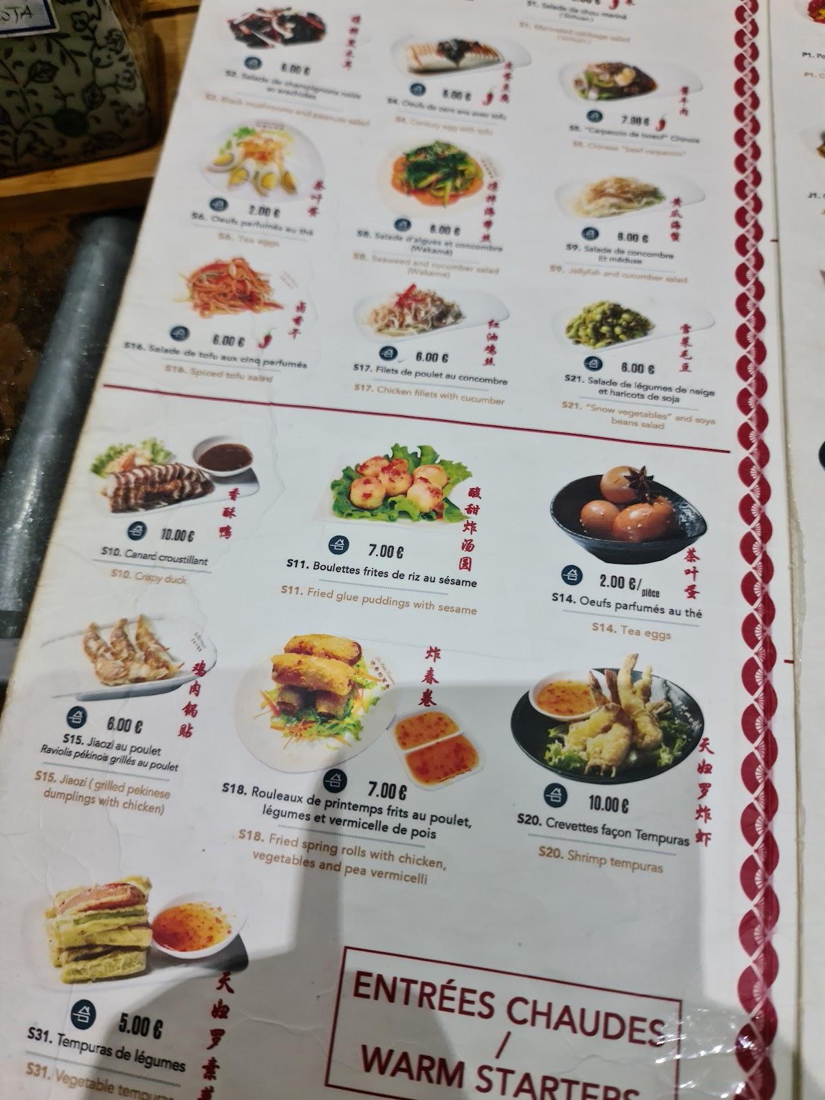 Menu au Les Pâtes Vivantes de Lyon restaurant, Lyon