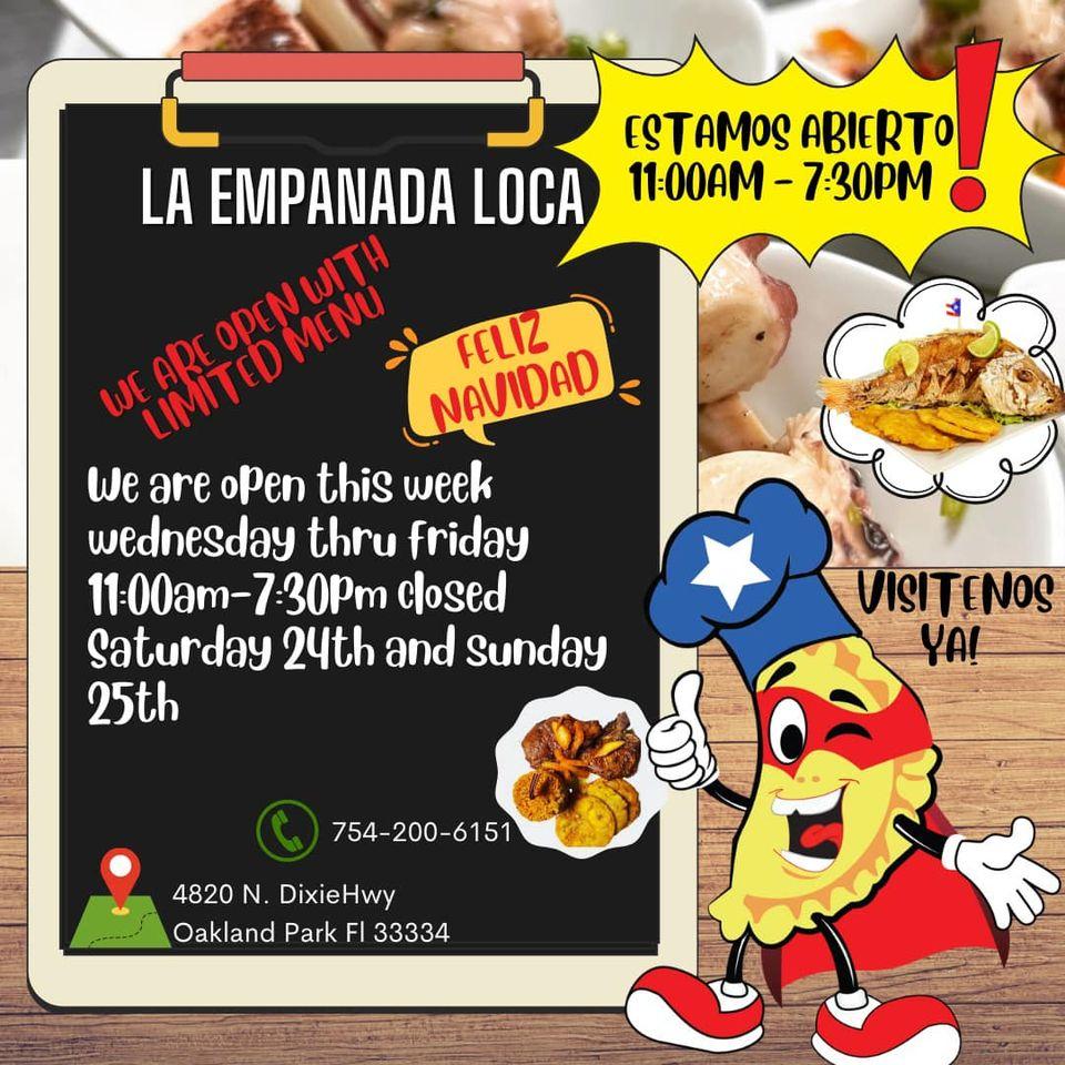 La Empanada Loca in Oakland Park - Restaurant menu and reviews