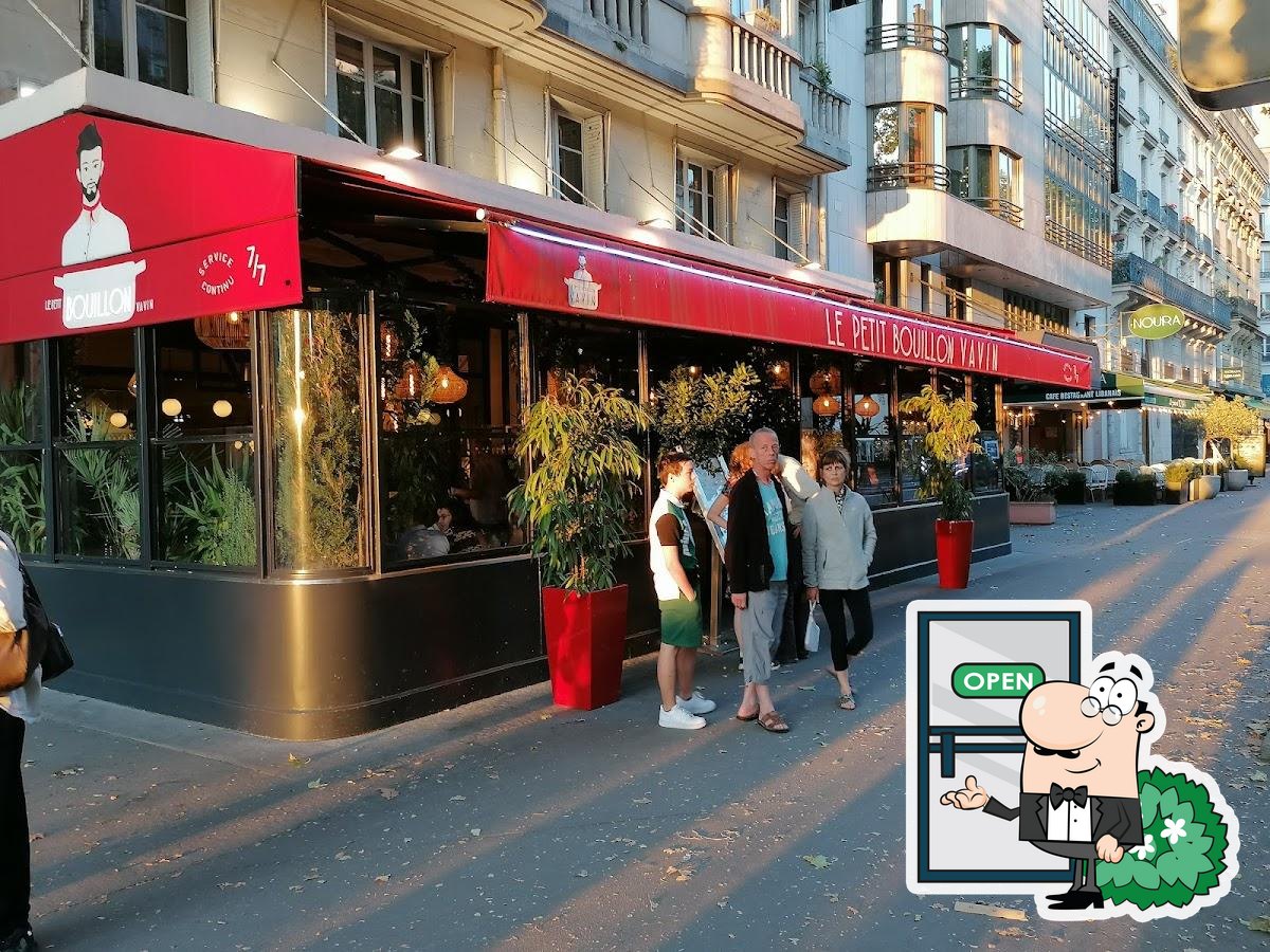 Le Petit Bouillon Vavin restaurant, Paris Menu du restaurant et