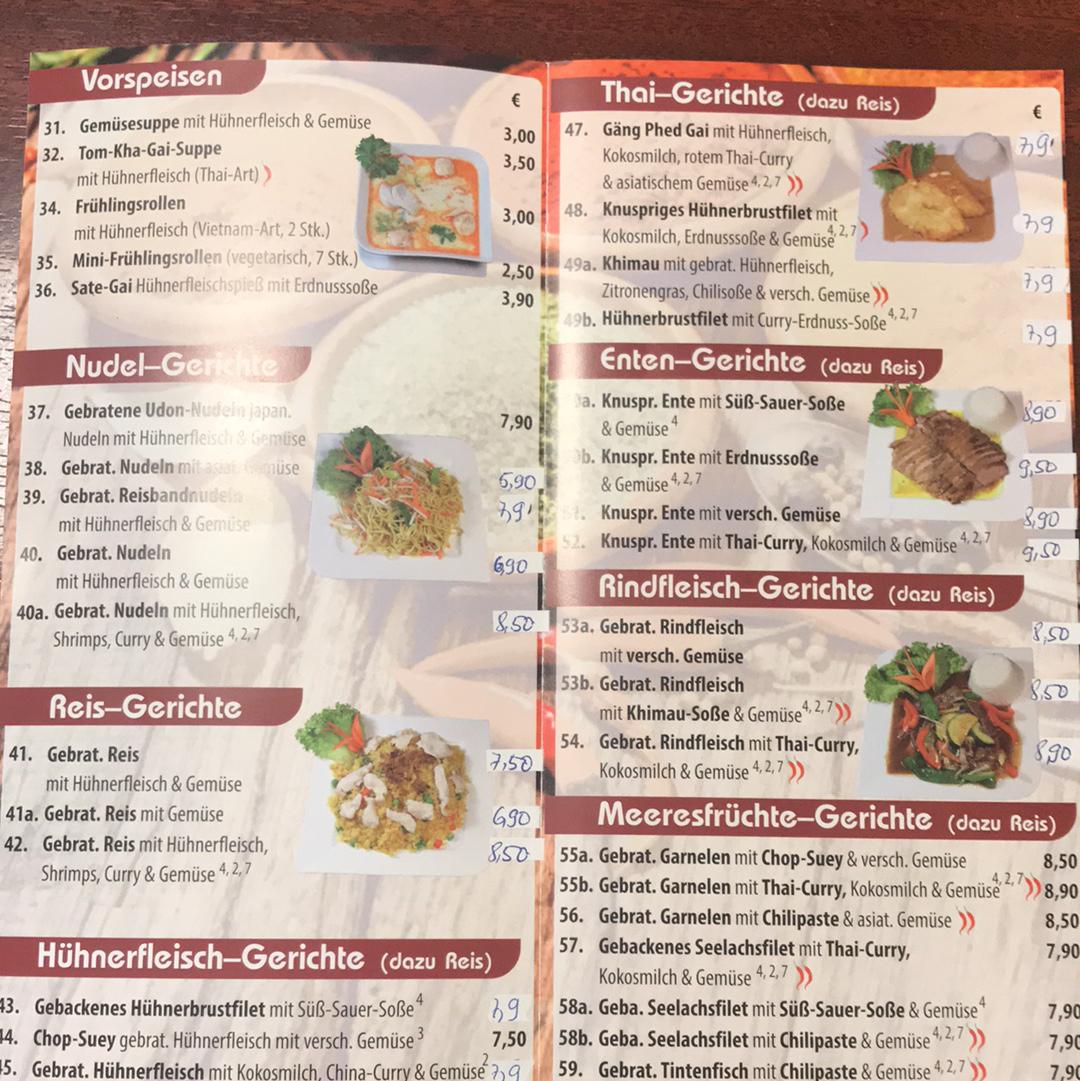 Speisekarte von Asia Food Express restaurant, Frankfurt am Main
