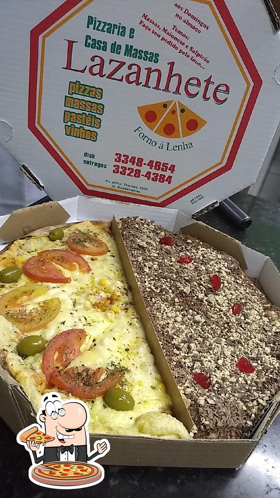 PIZZARIA E CASA DE MASSAS LAZANHETE, Londrina - Comentários de Restaurantes  & Fotos