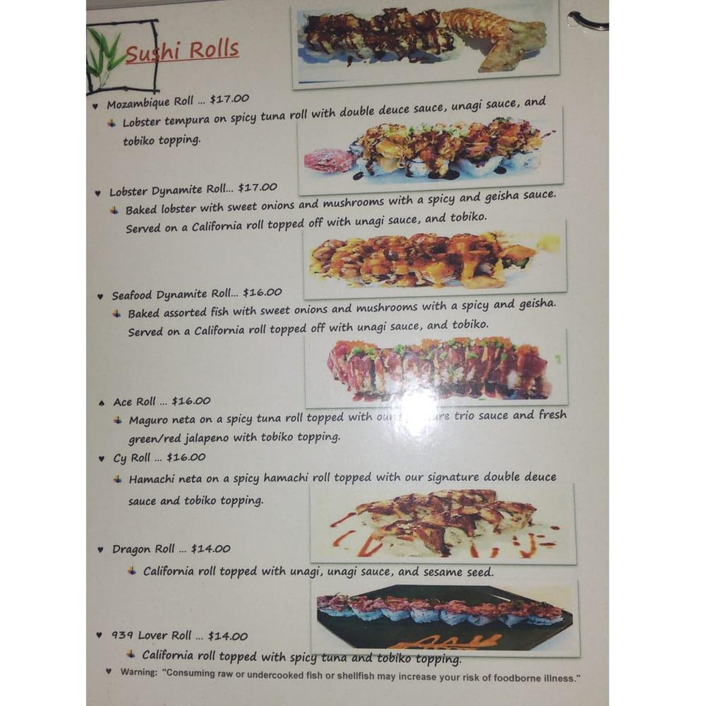Menu at Pandora Cafe Karaoke/Bar & Grill, Honolulu