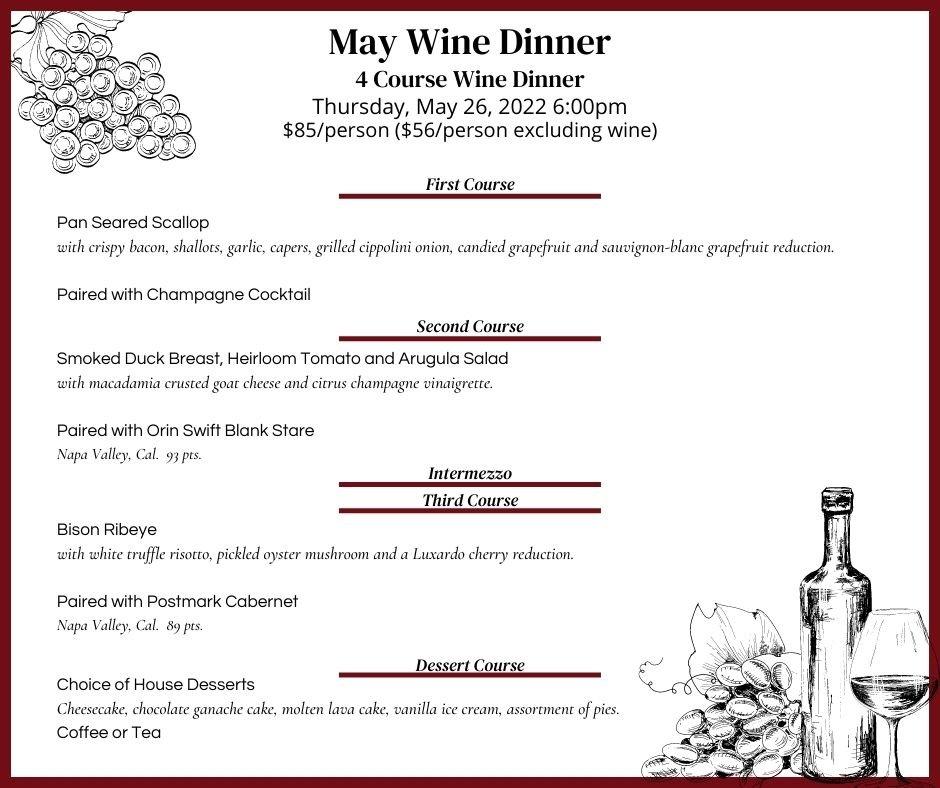 Menu at The Rose Plantation restaurant, Fruitland Park
