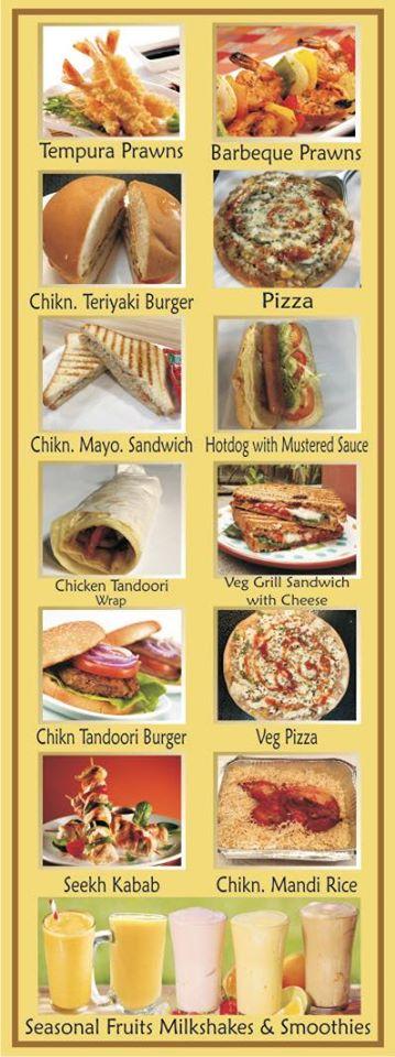 Cafe Kokan menu
