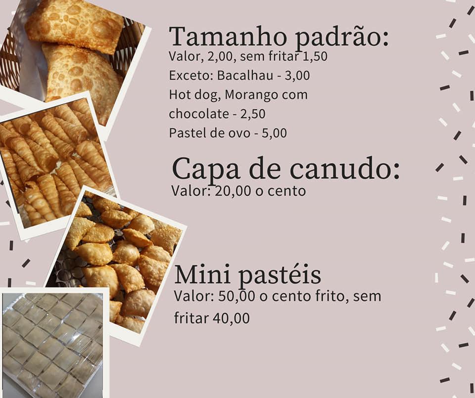 Casa do Pastel cardápio