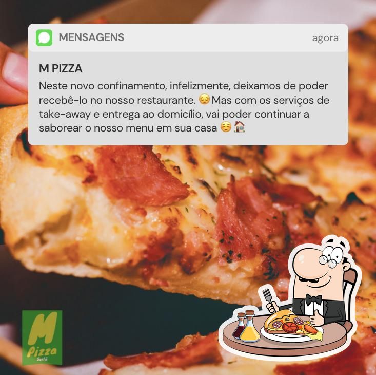 Pizzas, Nosso Menú, Pedir ao domicílio