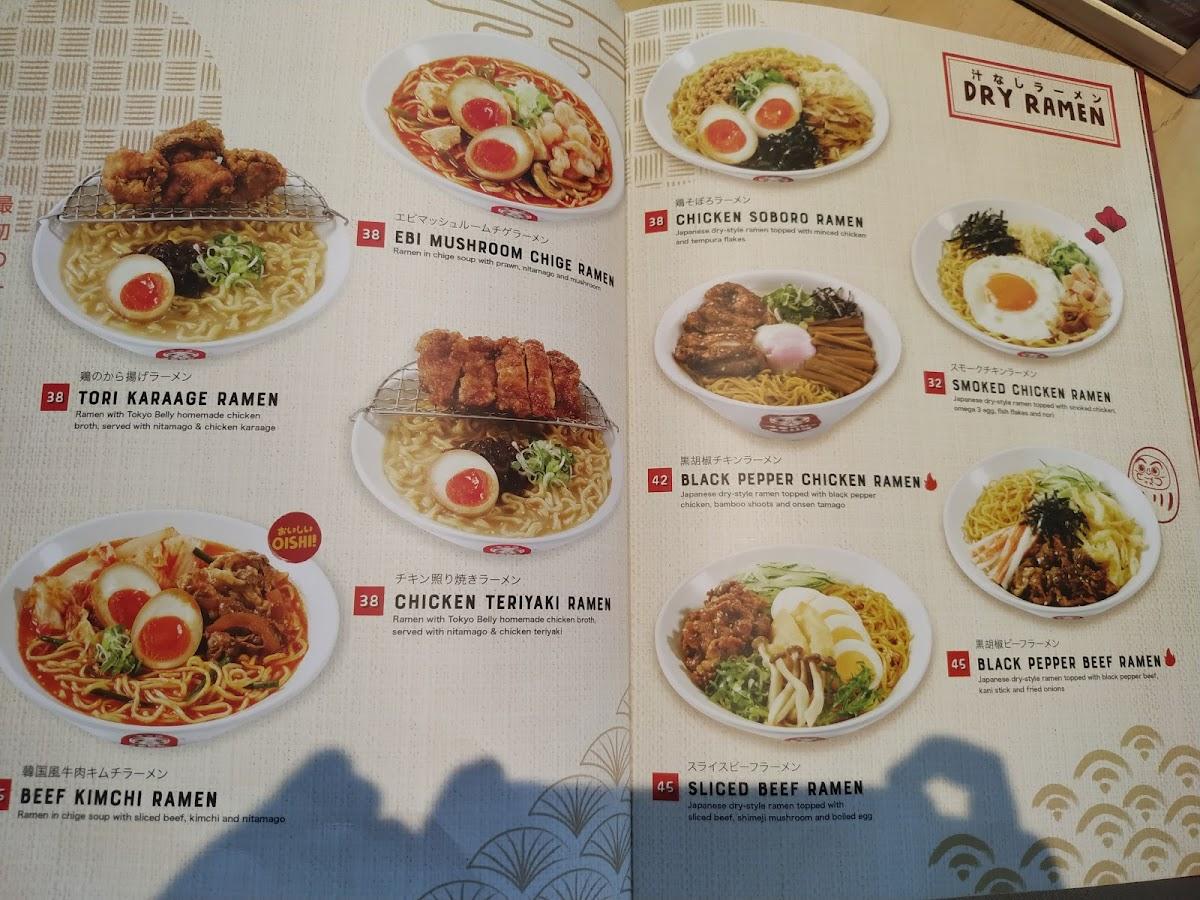 Menu at Tokyo Belly Bintaro Jaya Xchange restaurant, South Tangerang, PP7H+C7R