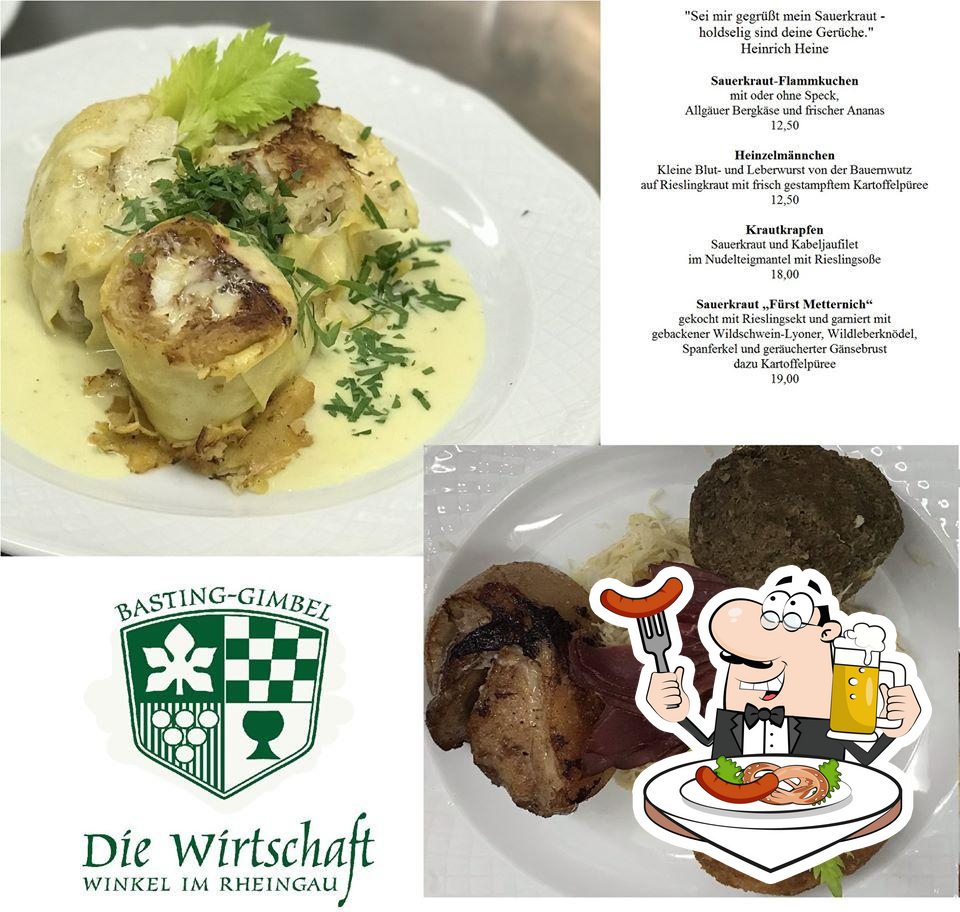 Die Wirtschaft im Wein-und Sekthaus F.B.Schönleber restaurant, Oestrich- Winkel, Hauptstraße 1b - Restaurantspeisekarten und Bewertungen