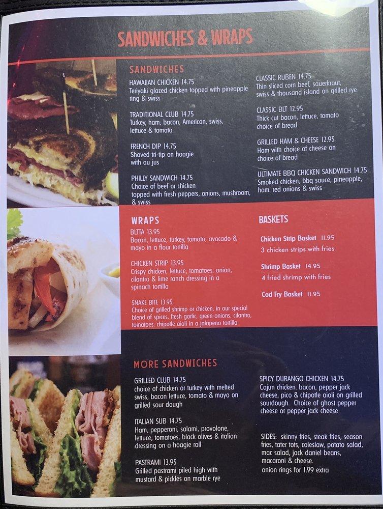 Menu at Hooch's Kingman Grille pub & bar, Kingman, E Butler Ave