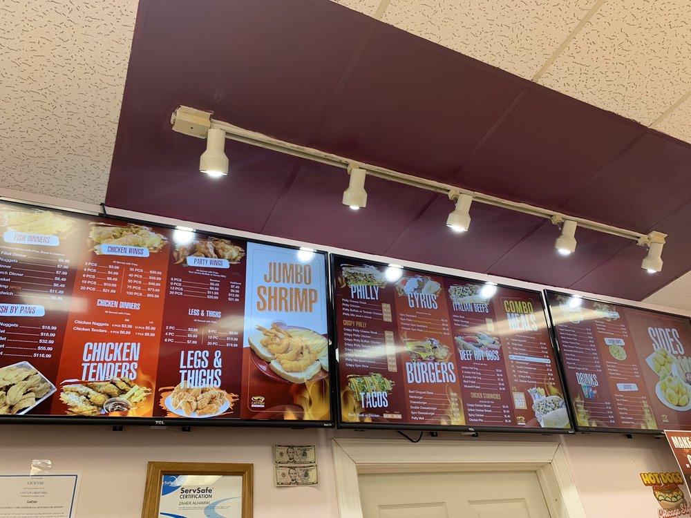 Menu at Catfish Chicken, Sandwich, Gyros & More restaurant, Crest Hill