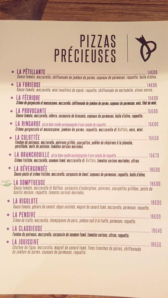 Menu de Restaurant Basta Hossegor
