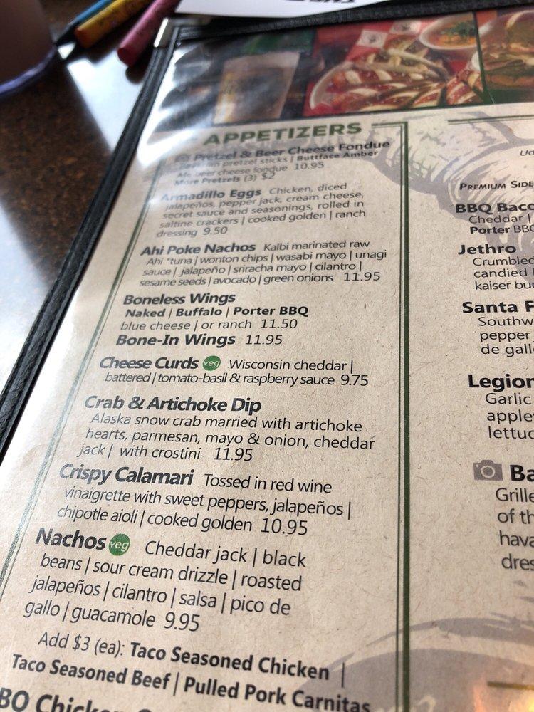 Menu at Ram Restaurant & Brewery, Meridian, E Pine Ave