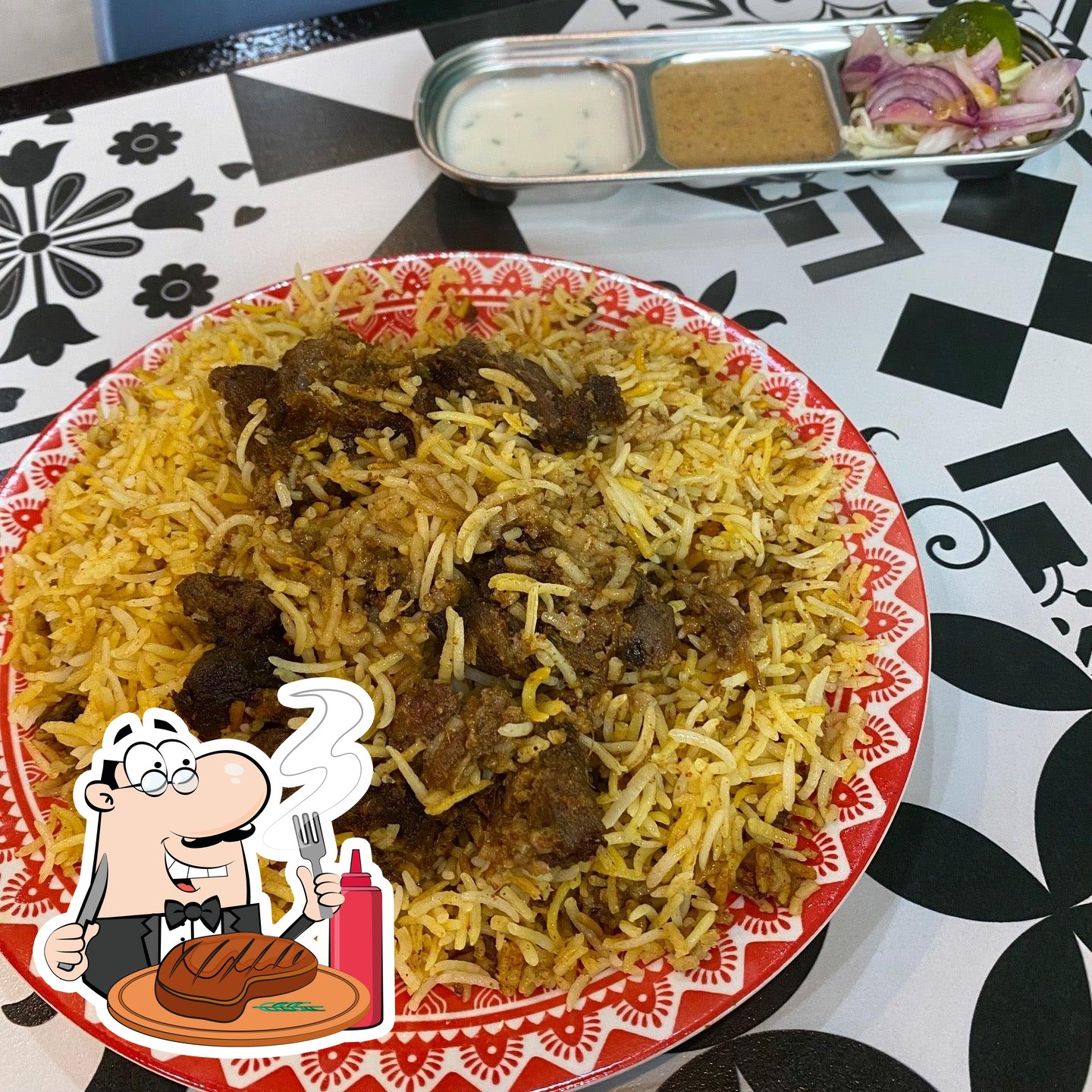 Golden Rice Hyderabadi Biryani Restaurant Devour Food Hub, Quezon
