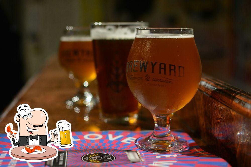 Pub y bar Brewyard Beer Company, Glendale Carta del restaurante y