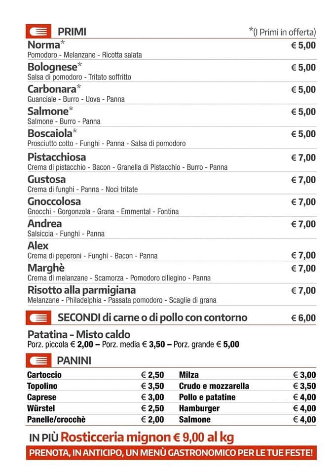 Menu di Marghè Palermo 