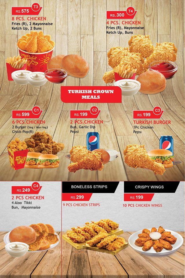TURKISH CAFE menu