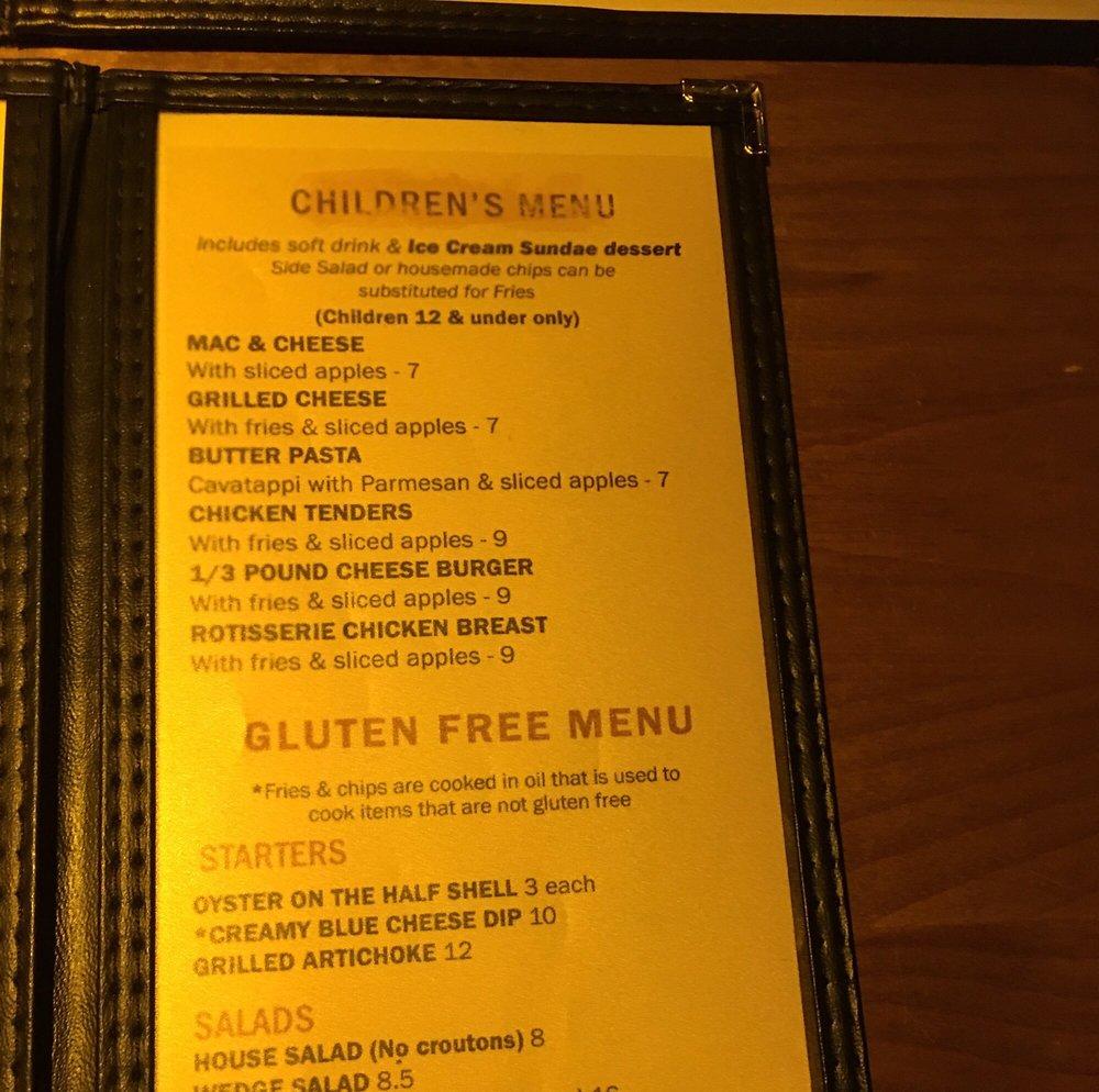 Menu at Land Ocean Restaurant Folsom, Folsom