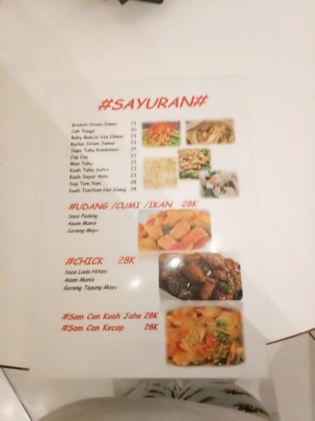 Menu at Lets Eat Veggie Suki & Ala Carte restaurant, West Jakarta
