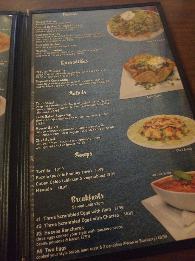 Menu at Don Luis Burger & Wings restaurant, Baird, 841 W 4th St