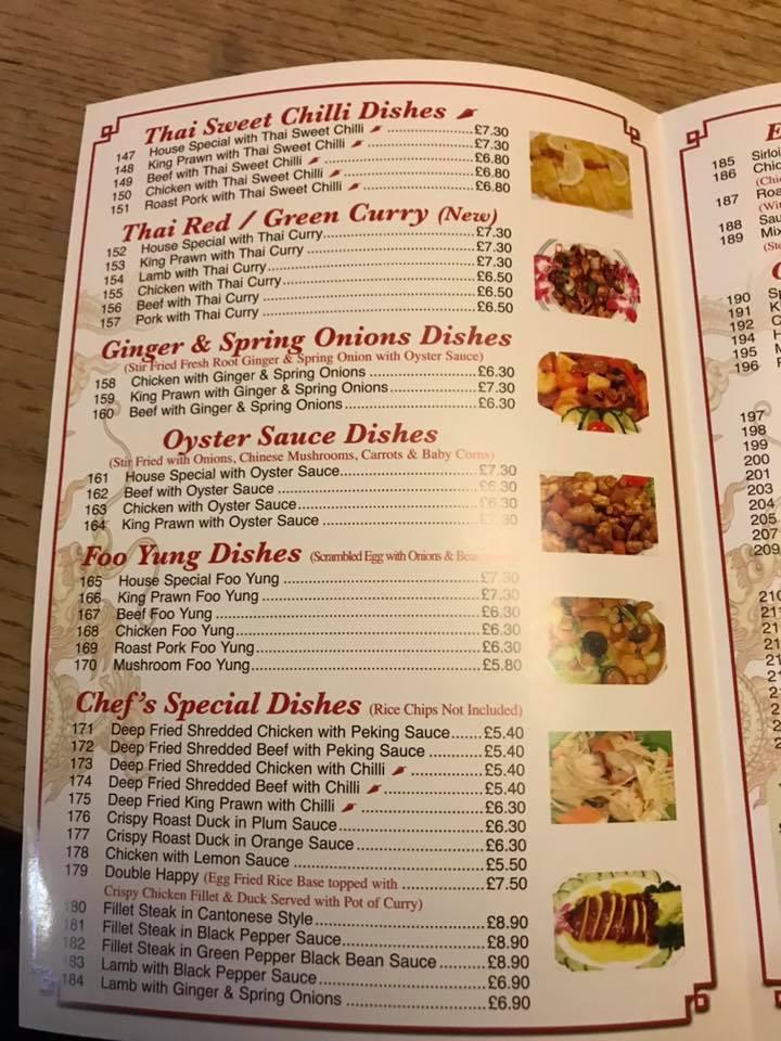 Menu at Lotus Leaf Chinese Restaurant, Birtley
