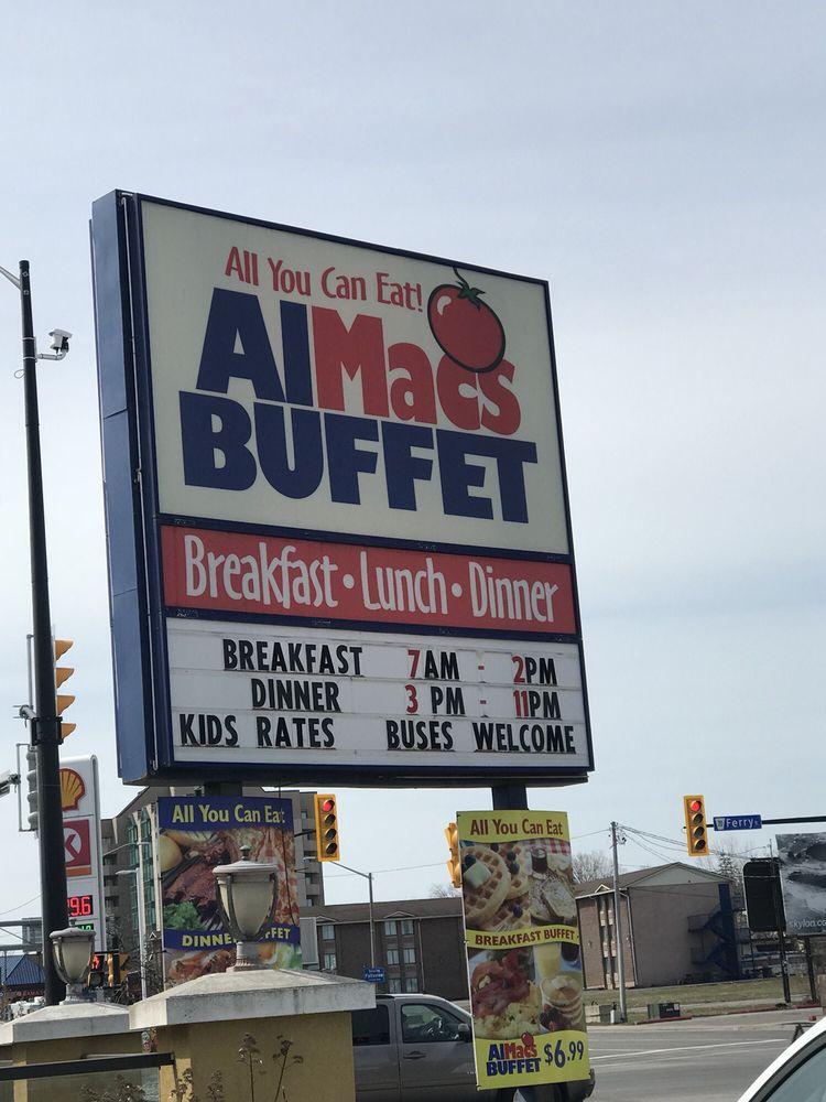 AlMacs Buffet in Niagara Falls - Restaurant menu and reviews