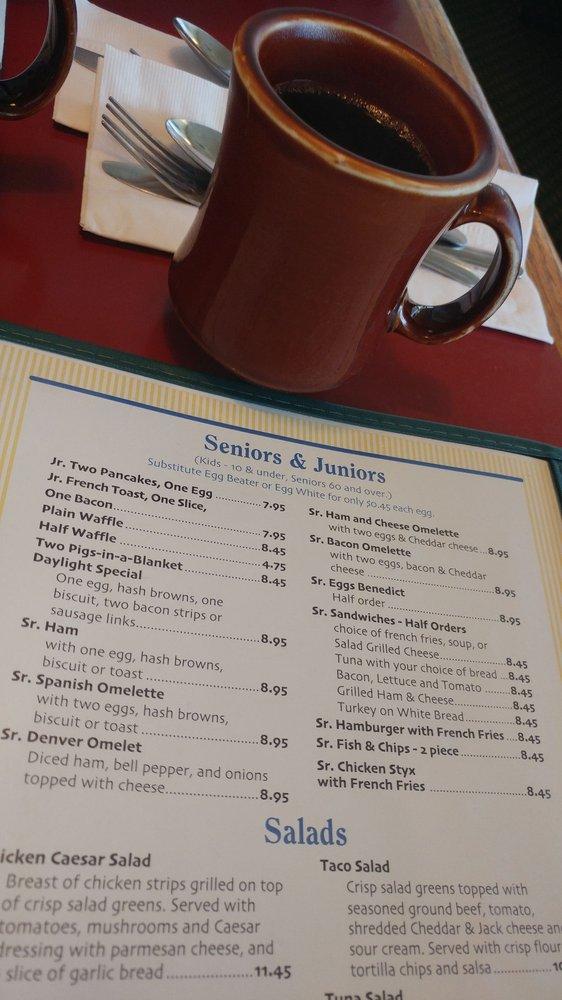 Menu at Waffles Breakfast & Lunch Restaurant, Salinas