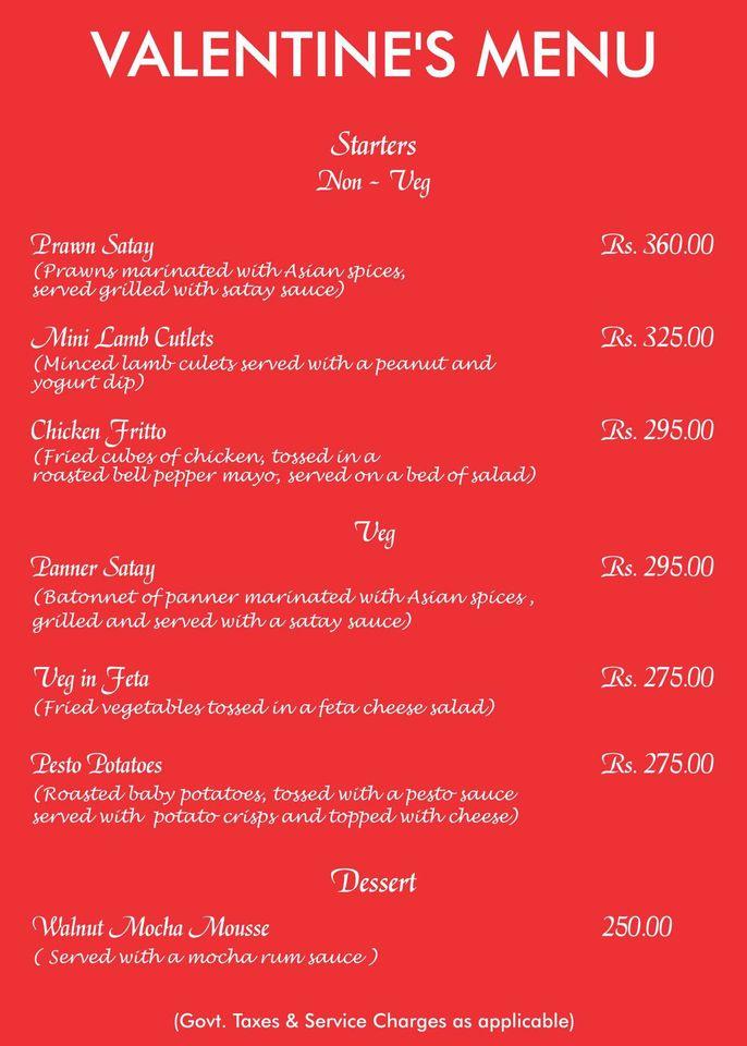 Menu at Tangerine Sizzlers Steak and More, Chennai, 5