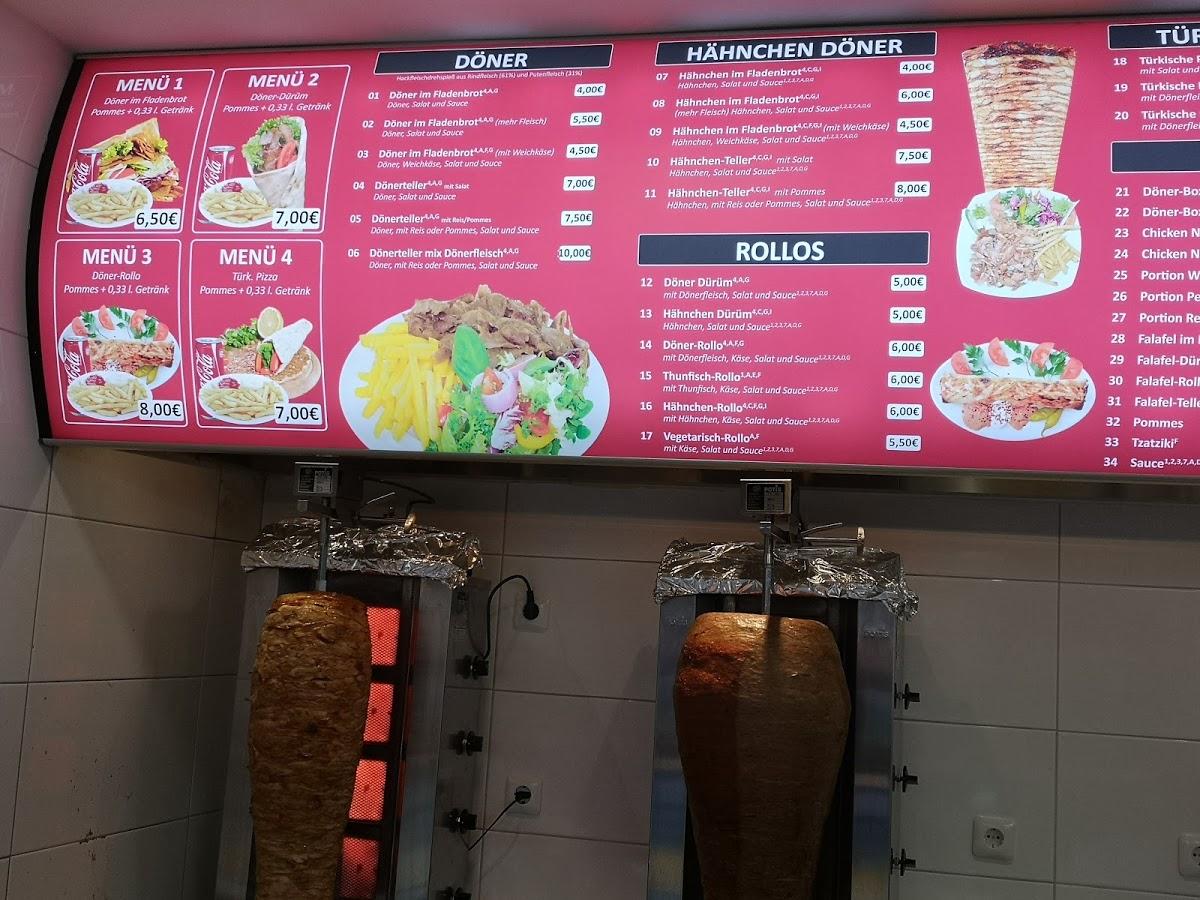 Speisekarte von Berlin Döner restaurant, Espelkamp Speisekarte von Berlin Döner restaurant, Espelkamp
