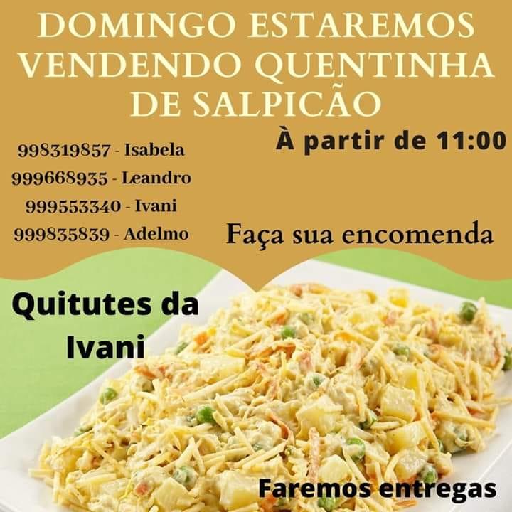 Quitutes da Ivani cardápio