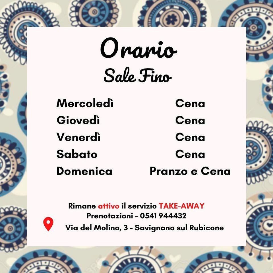 Ristorante Sale Fino  Savignano sul Rubicone