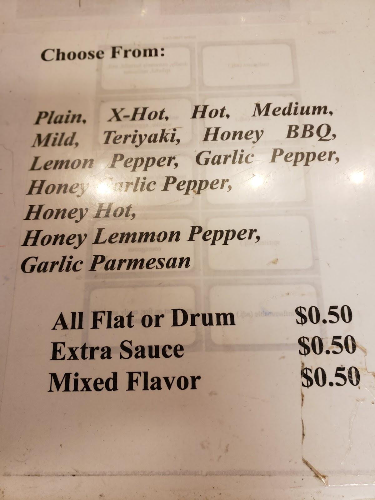 Carta del restaurante Corner Grill, Atlanta, Pleasantdale Rd C