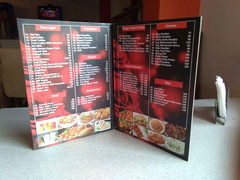 Menu at LaZeeZ Restaurant, Dharampur