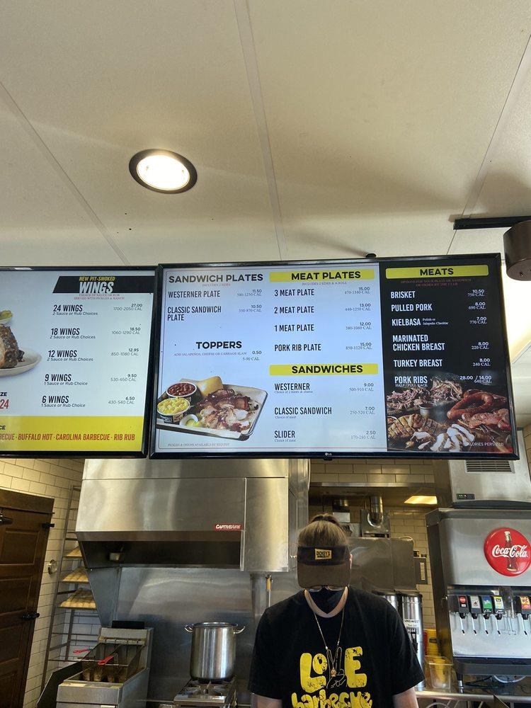 Menu At Dickey's Barbecue Pit, Butte