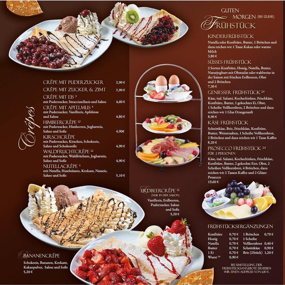 Cafe Capo Speisekarte at Rachel Quinn blog