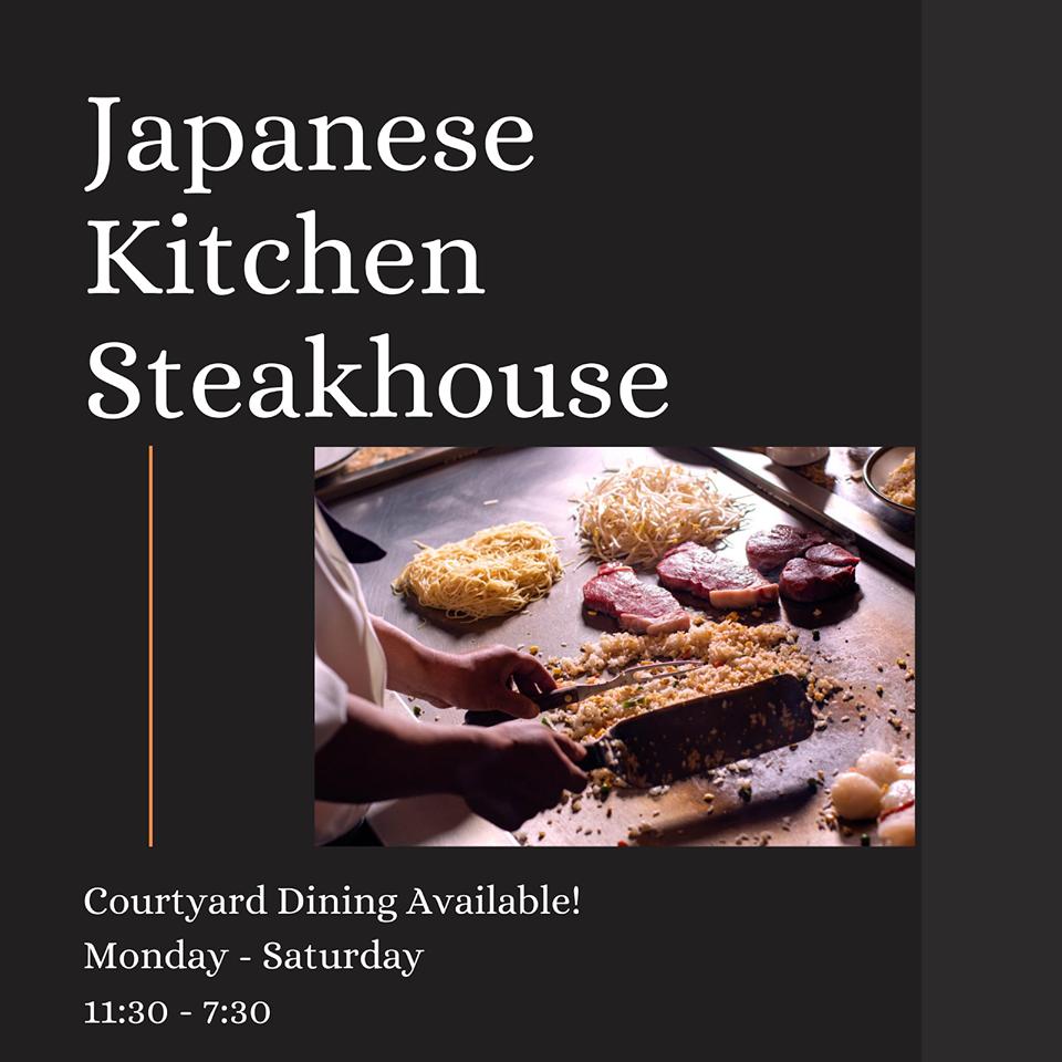 Japanese Kitchen Steakhouse in Albuquerque Restaurant menu and reviews
