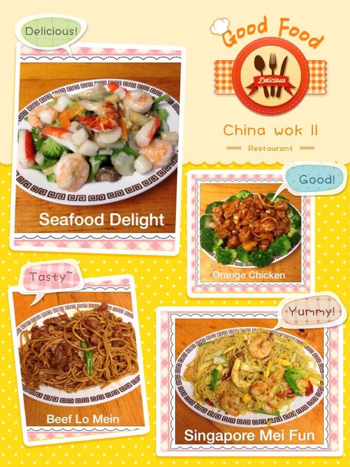 Menu at China Wok II restaurant, Port St. Lucie