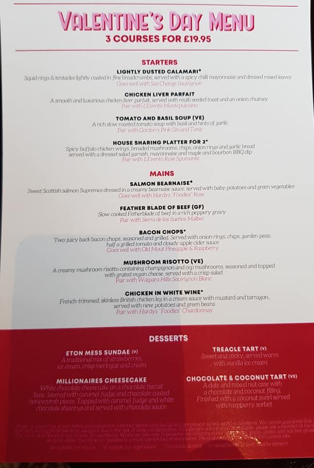 Menu at Mount Pleasant pub & bar, Wolverhampton, 98 Ounsdale Rd