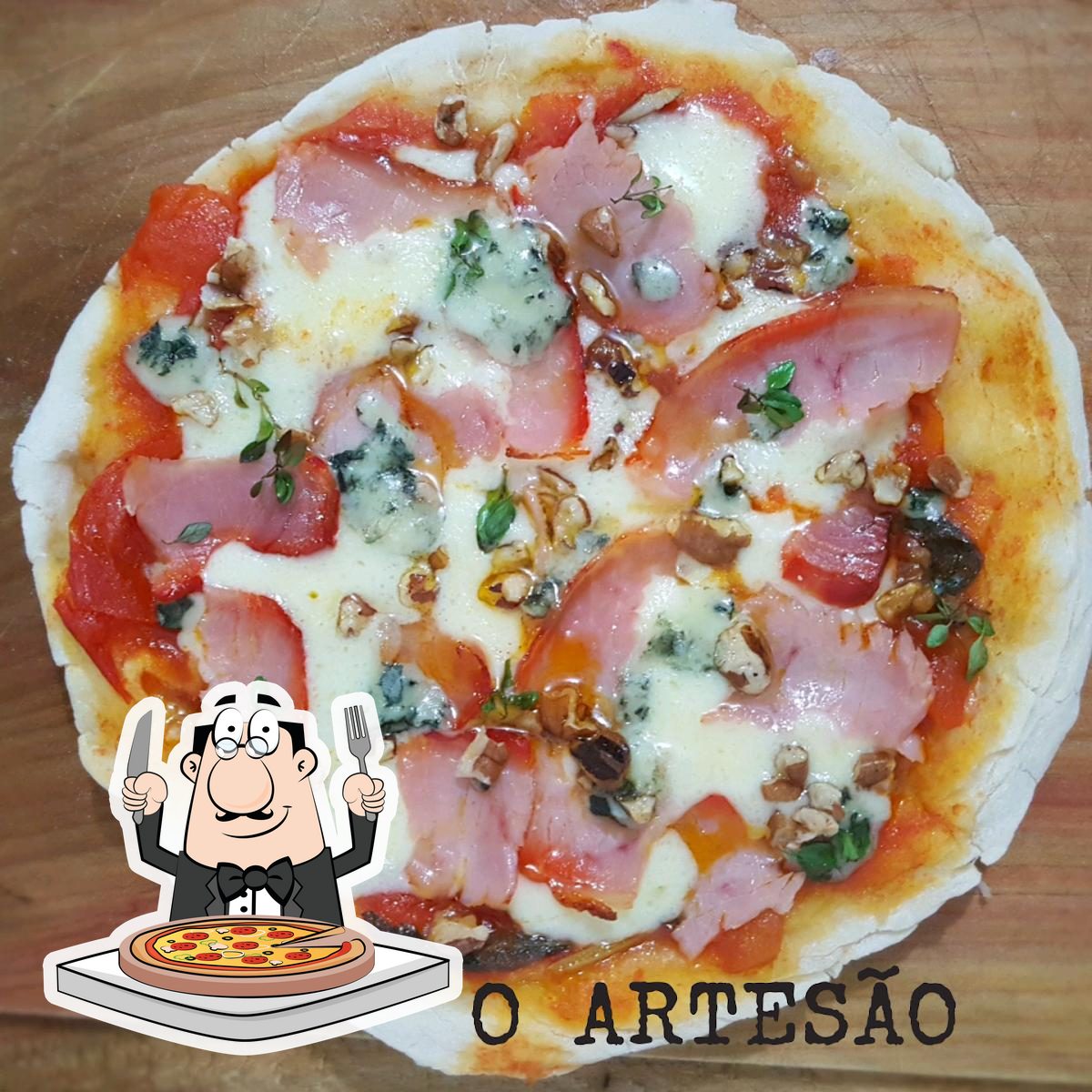 O Artes O Pizzas Frescas Para Assar Em Casa Restaurante Canoas