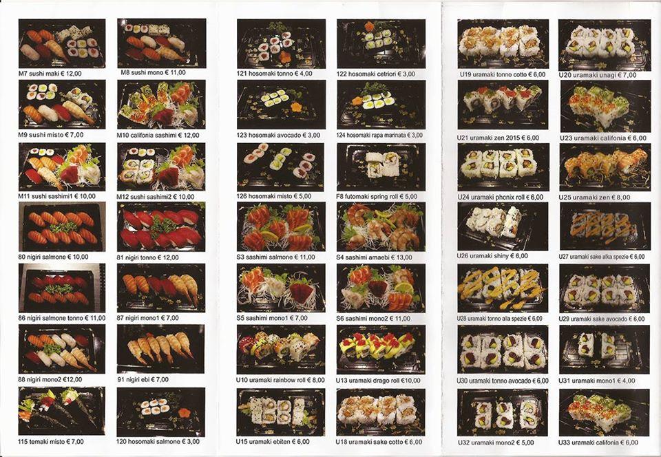 Menu di Zen Ristorante 