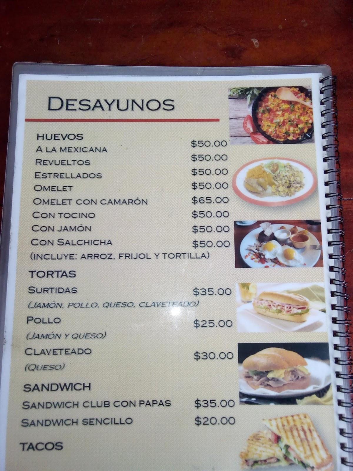 Menu At Cocina Economica Ki Hana Restaurant Campeche De La Gobernadores 103 A 