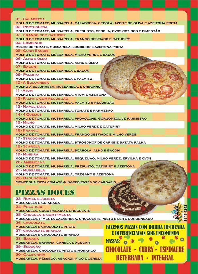 Bambino's Pizzeria Delivery cardápio
