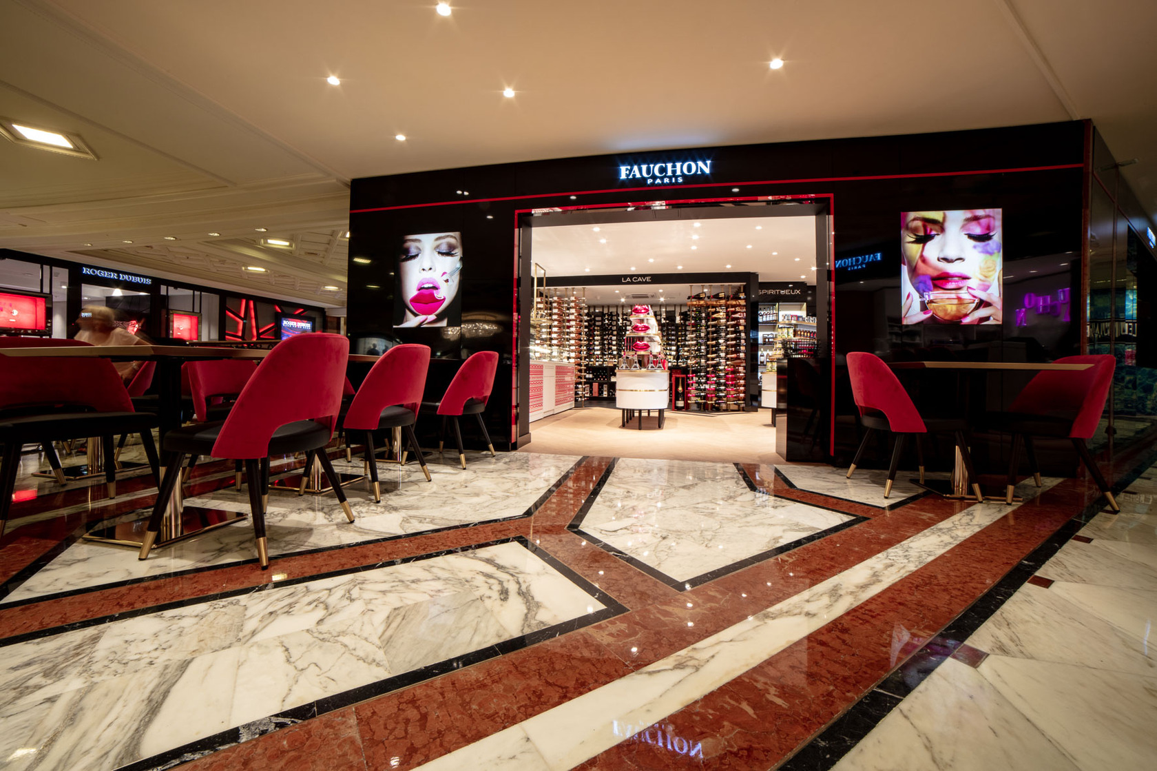 FAUCHON Monaco store & restaurant