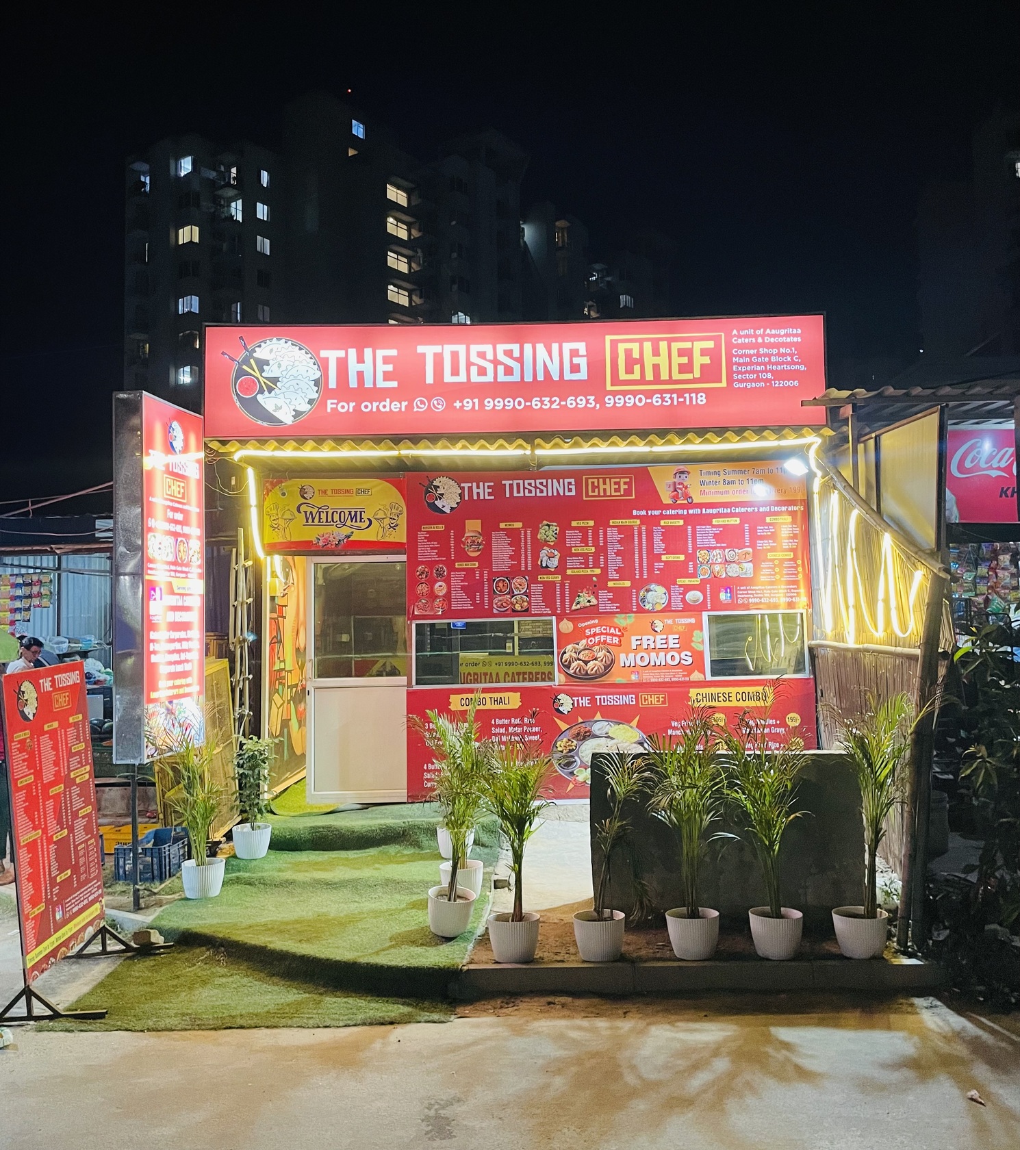 THE TOSSING CHEF (Aaugritaa Caterers and Decorators)