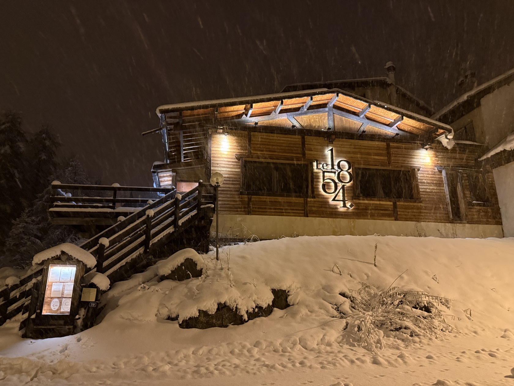 Le 1854 restaurant