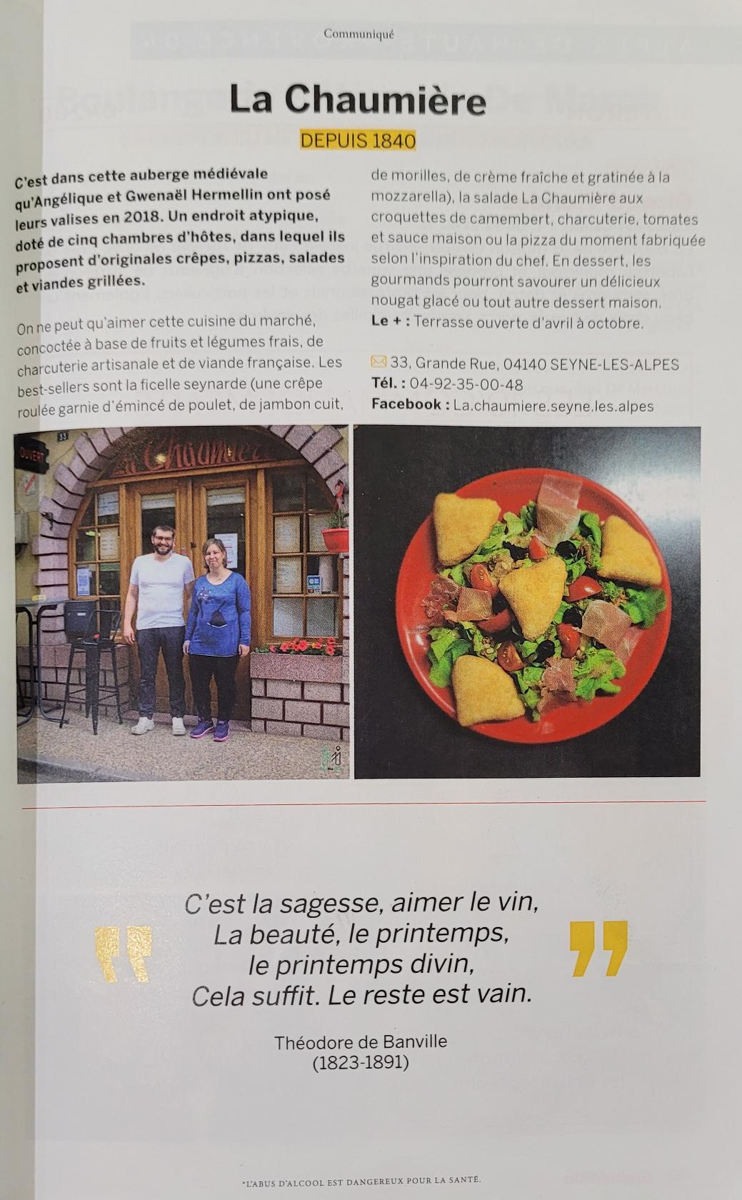 LA CHAUMIERE