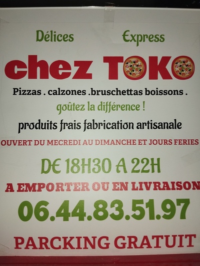 Pizza Chez Toko Délices Express