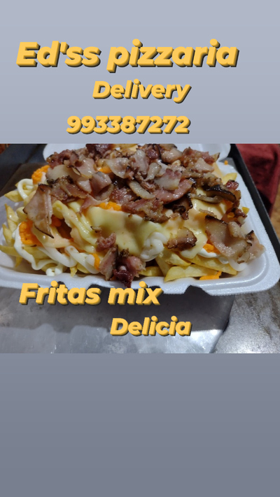 Ed'ss lanches fritas pastéis pizza Marmitex prato feito foto